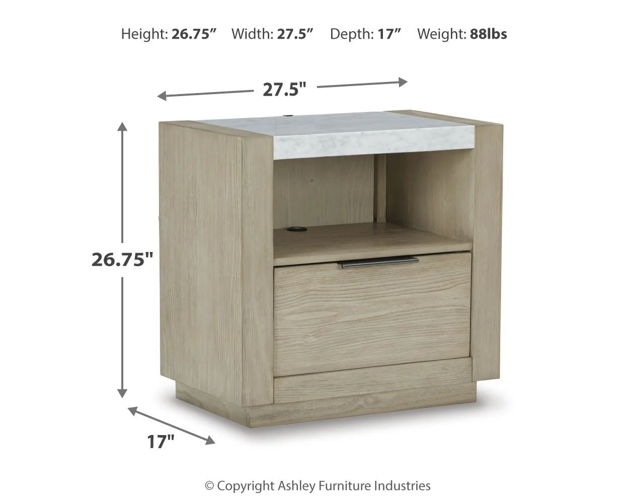 Mesa de Noche Hennington - Image 4