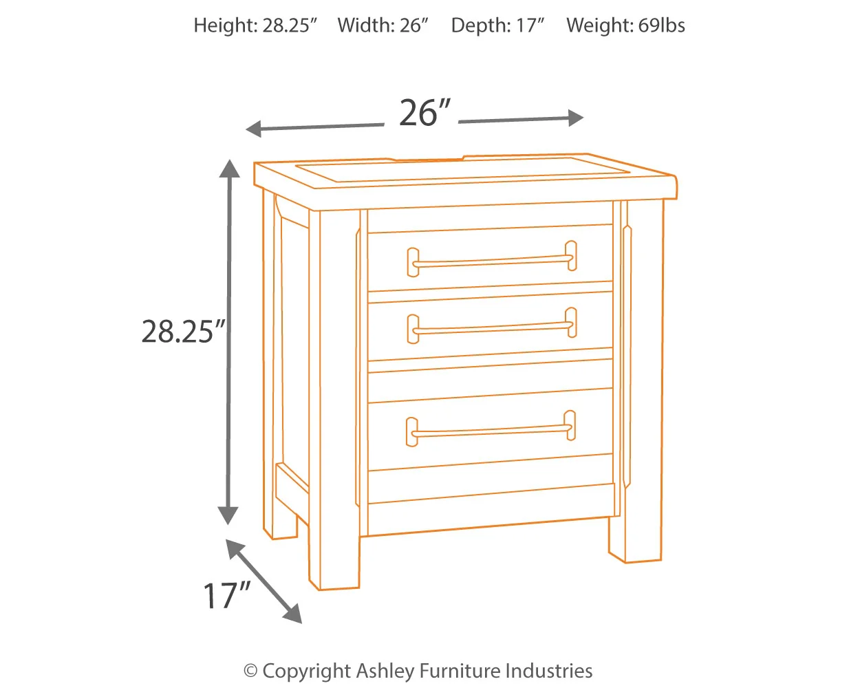 Mesa de Noche Starmore - Image 4