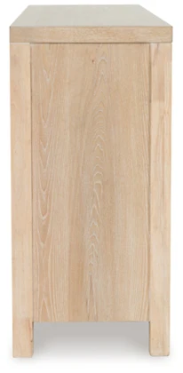 Yalinton Mesita de noche con dos cajones - Image 3